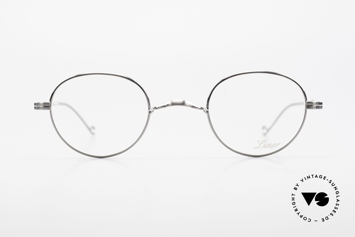 Lunor II 22 Metal Glasses Special Edition, full rim metal frame coated with a protection lacquer, Made for Men and Women
