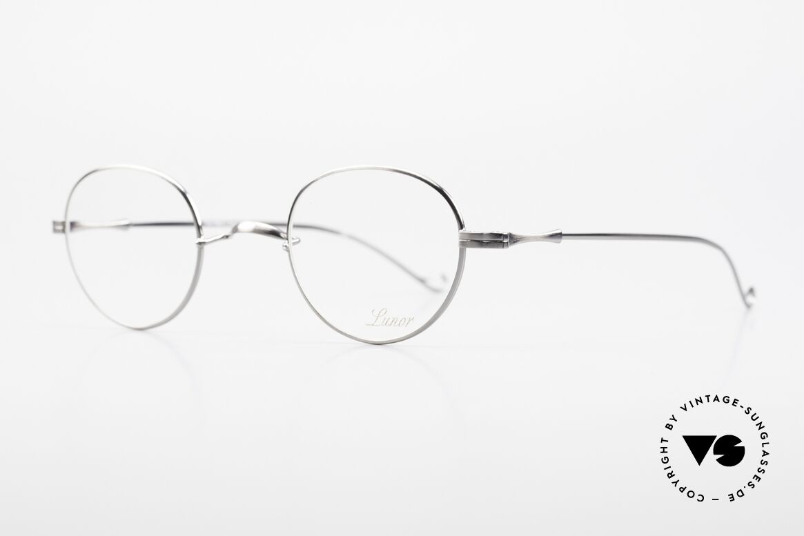 Lunor II 22 Metal Glasses Special Edition, plain design with a W-shaped bridge, Special Edition!, Made for Men and Women