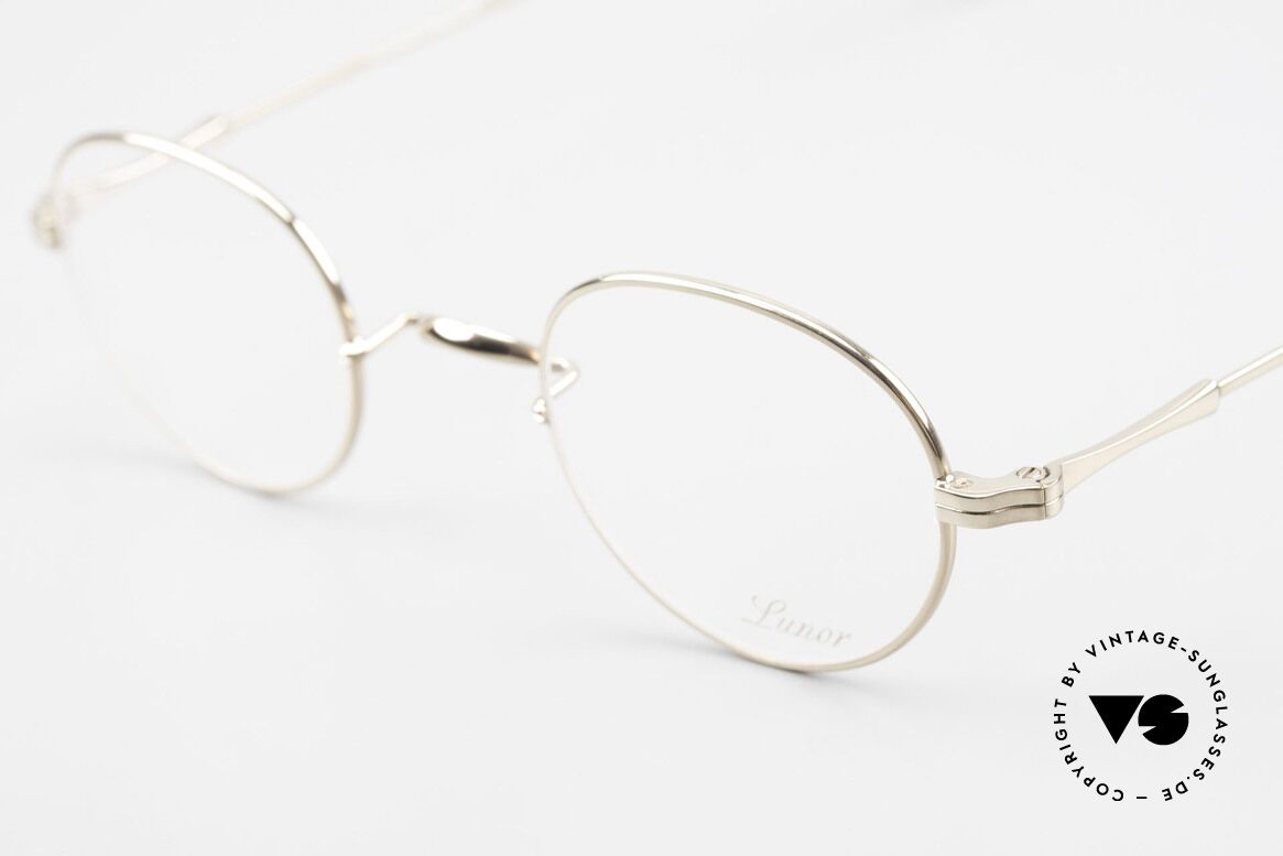 Lunor II 22 Rare Eyeglasses Gold Plated, noble, classy, timeless = a genuine LUNOR ORIGINAL, Made for Men and Women