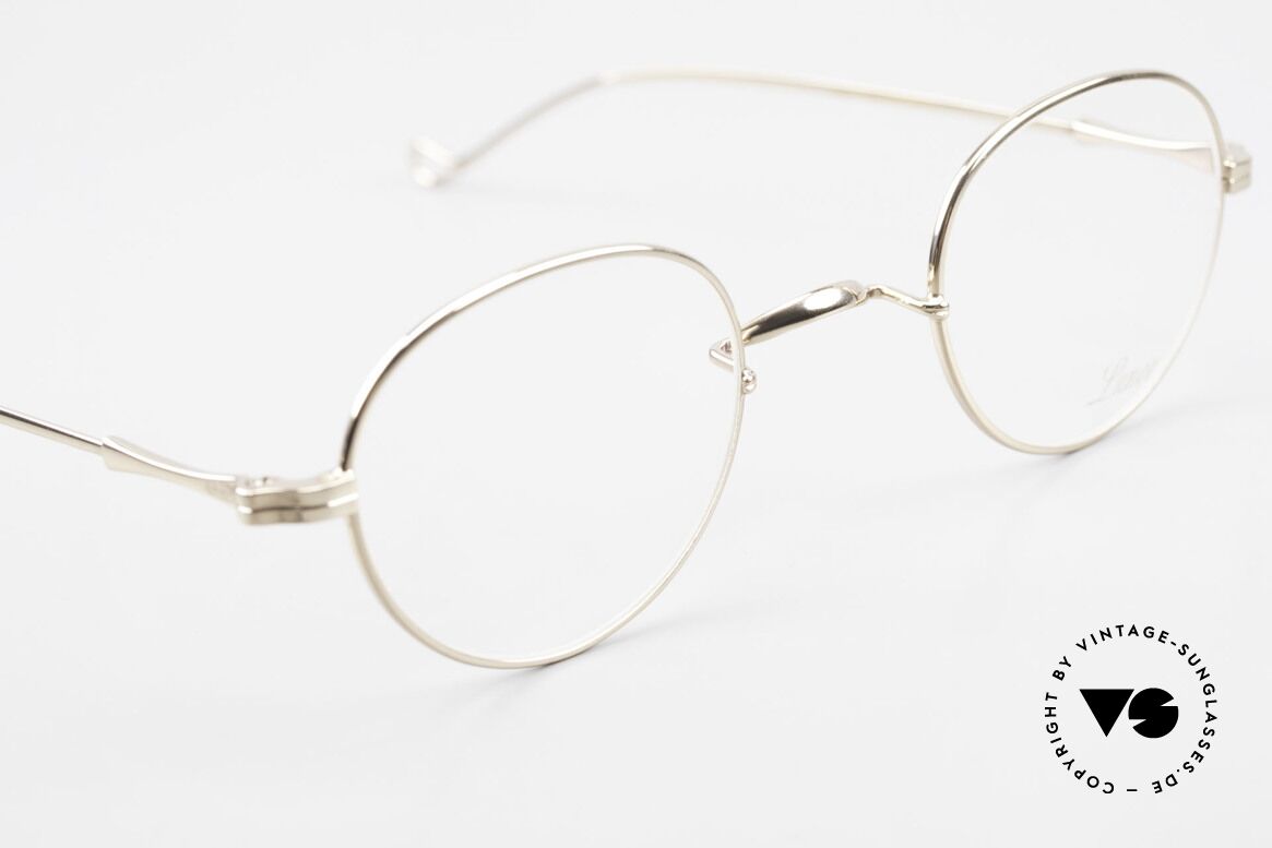Lunor II 22 Lunor Eyeglasses Gold Plated, unworn RARITY for all lovers of quality from app. 1998, Made for Men and Women
