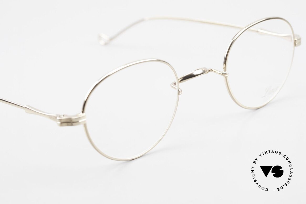 Lunor II 22 Rare Eyeglasses Gold Plated, unworn RARITY for all lovers of quality from app. 1998, Made for Men and Women