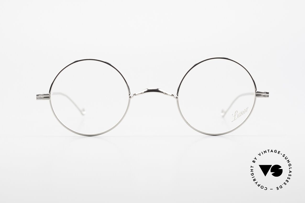 Lunor II 23 Round Lunor Glasses Limited, round Lunor eyeglasses of the old "LUNOR II" series, Made for Men and Women