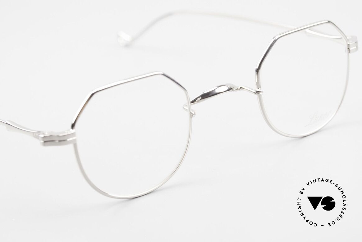 Lunor II 18 Square Panto Eyeglasses Metal, unworn rarity for all lovers of quality from the late 90s, Made for Men and Women