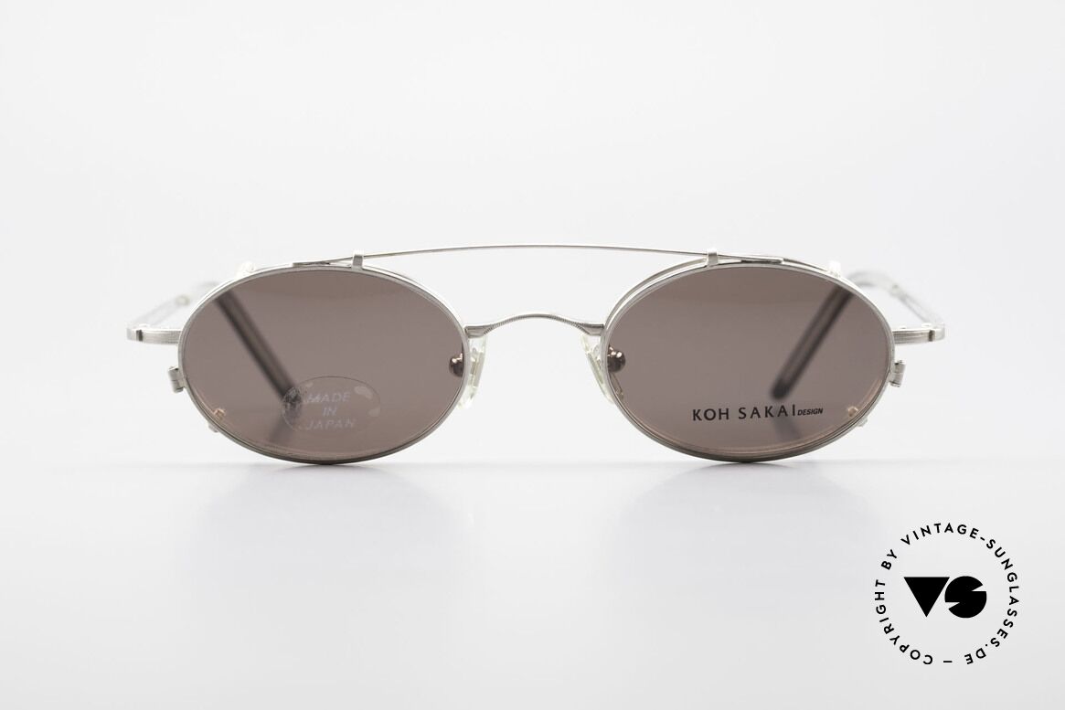Koh Sakai KS9781 Vintage Metal Glasses Clip On, Koh Sakai, BADA and OKIO have been one distribution, Made for Men and Women