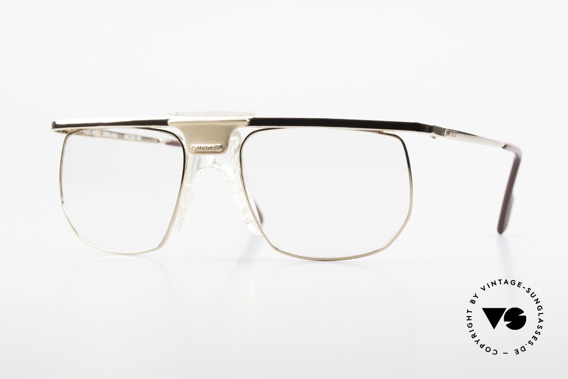 Alpina PSO 905 Vintage Glasses Saddle Bridge, the nose pad looks like a saddle; truly unique!, Made for Men