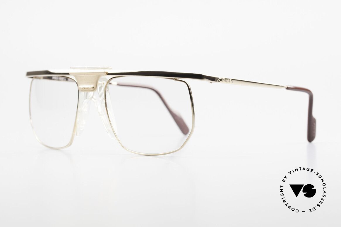 Alpina PSO 905 Vintage Glasses Saddle Bridge, NO retro eyewear, but original 90's commodity, Made for Men