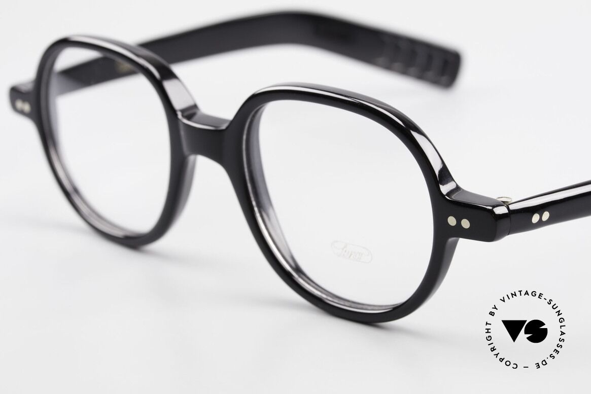 Lunor A50 Round Lunor Acetate Glasses, 100% made in Germany, hand-polished, a true CLASSIC, Made for Men and Women