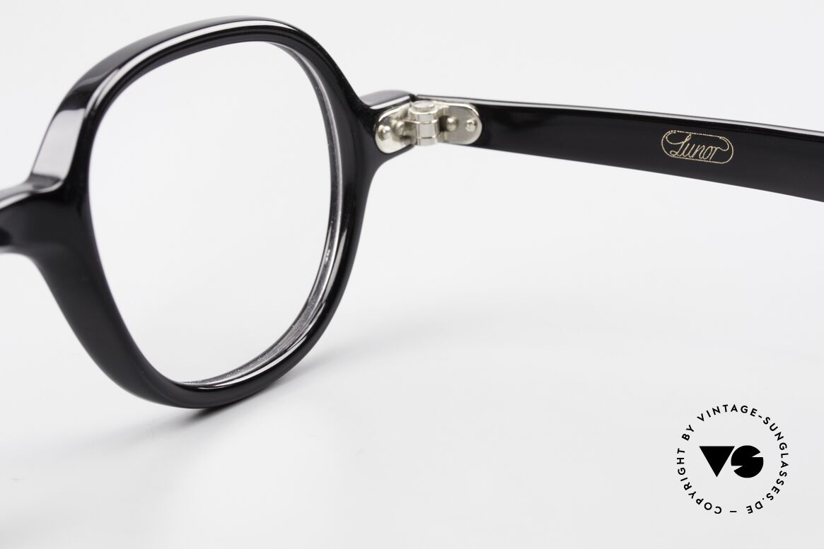 Lunor A50 Round Lunor Acetate Glasses, Size: medium, Made for Men and Women
