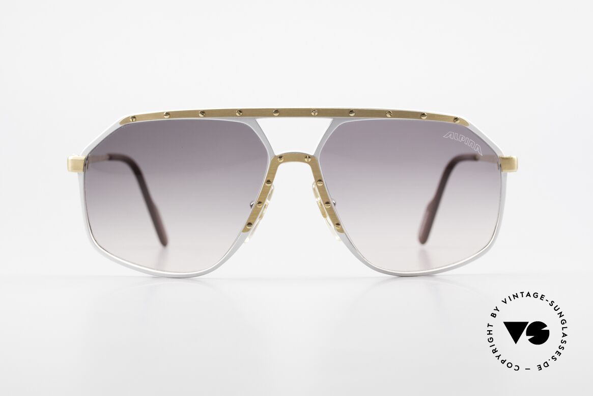Alpina M6 Vintage Glasses Par Excellence, made from 1987 to 1991 (West Germany sunglasses), Made for Men and Women