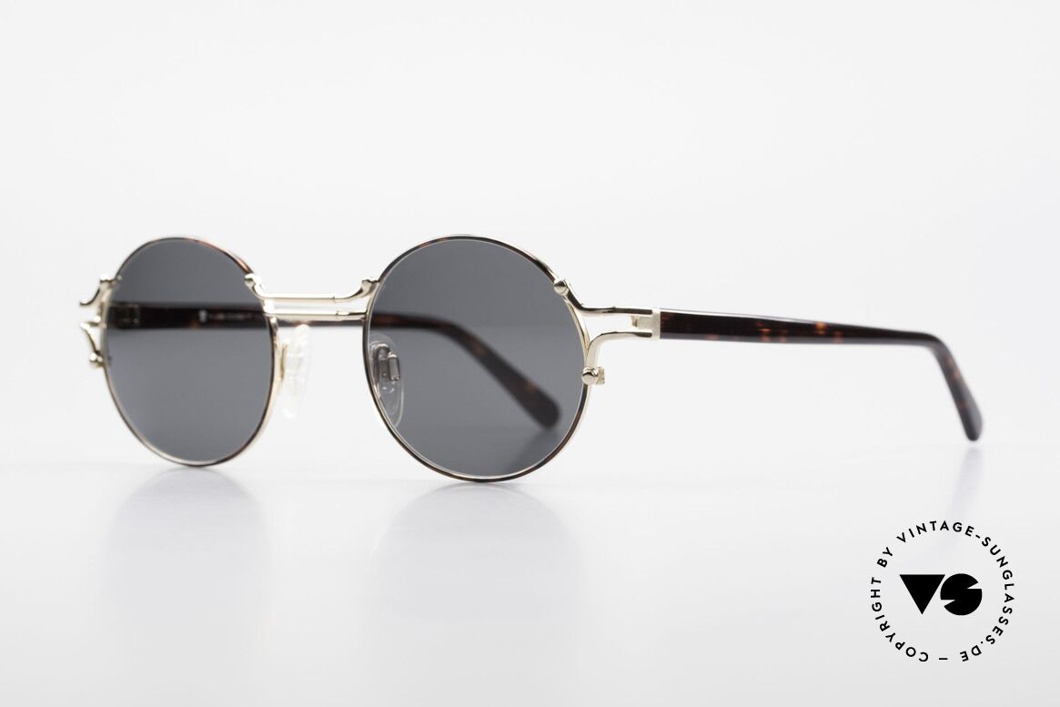 Neostyle Academic 8 Round Vintage Sunglasses 80's, truly high-end craftsmanship, made in Germany, Made for Men and Women