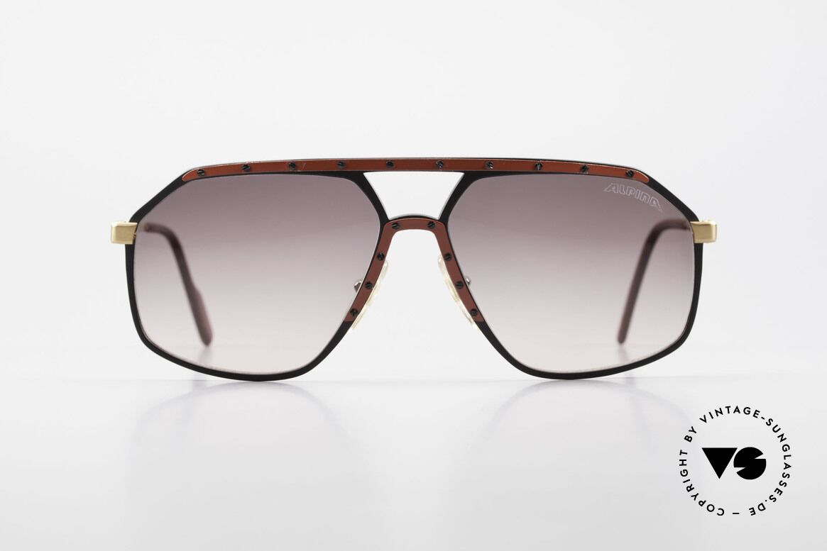 Alpina M6 Rare 80's Vintage Sunglasses, West Germany sunglasses: made from 1987 to 1991, Made for Men and Women