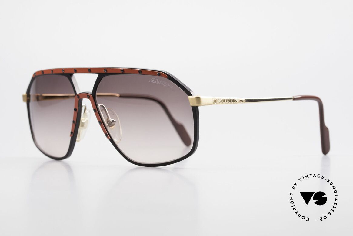 Alpina M6 Rare 80's Vintage Sunglasses, HANDMADE produced in many different variations, Made for Men and Women