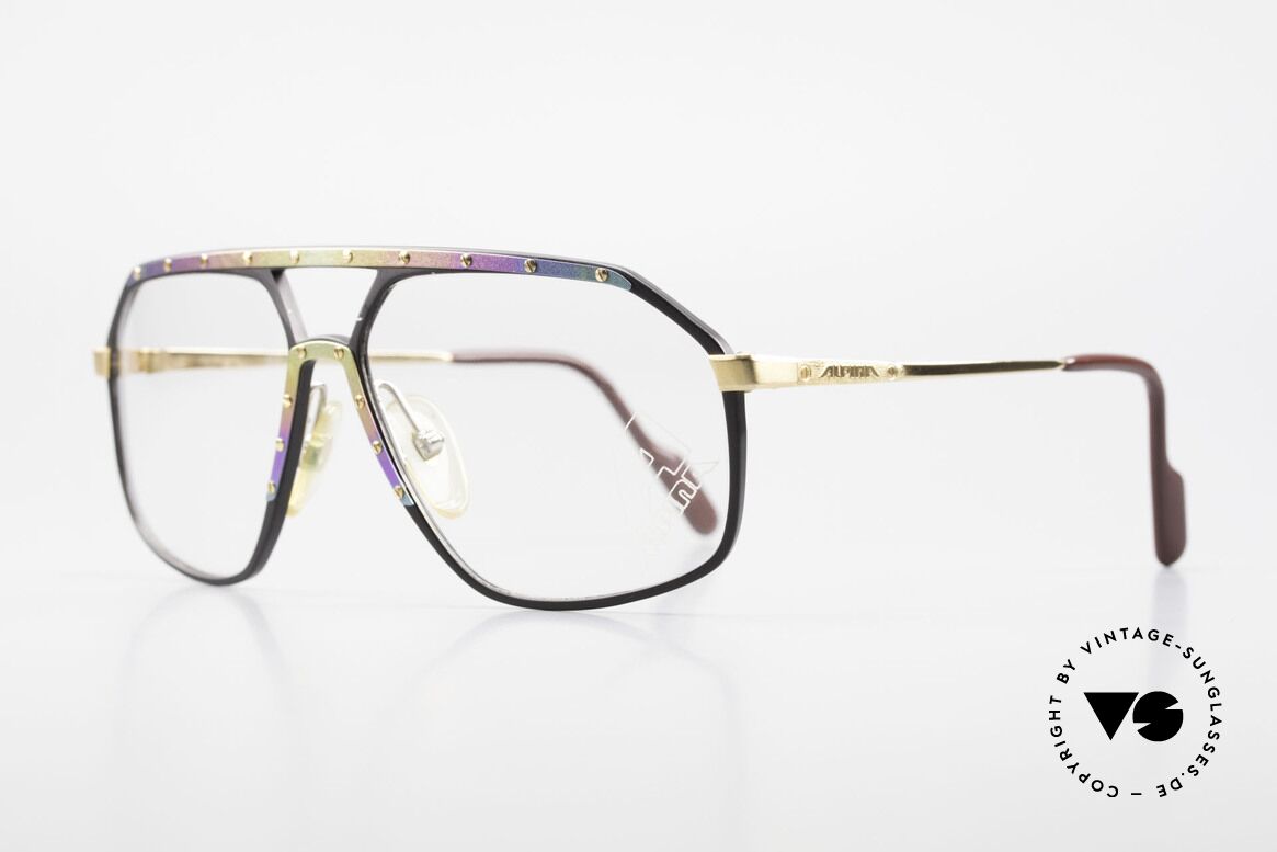 Alpina M6 Limited Titanium Edition 80's, West Germany sunglasses: made from 1987 to 1991, Made for Men and Women