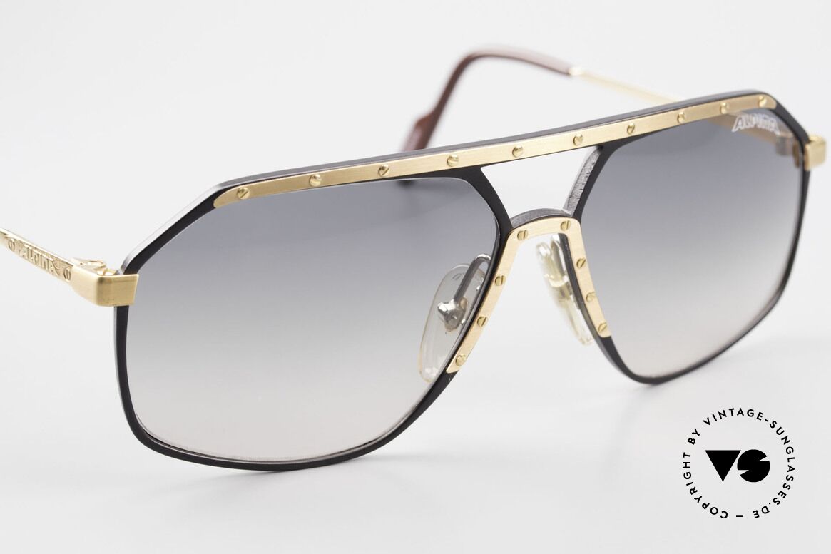 Alpina M6 True Vintage 80's Sunglasses, never worn (comes with a hard case by BVLGARI), Made for Men and Women