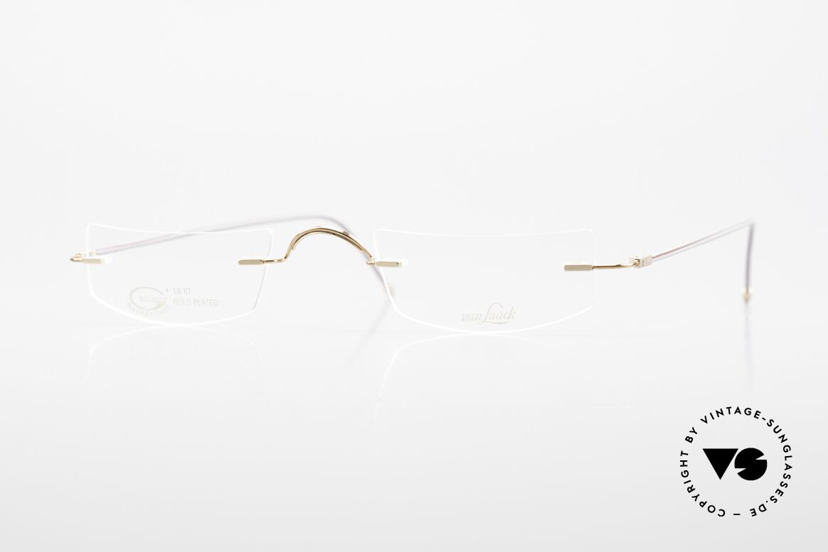 Van Laack L022 Minimalist Reading Eyeglasses, tangible 90's top-notch quality, made in Germany, Made for Men and Women