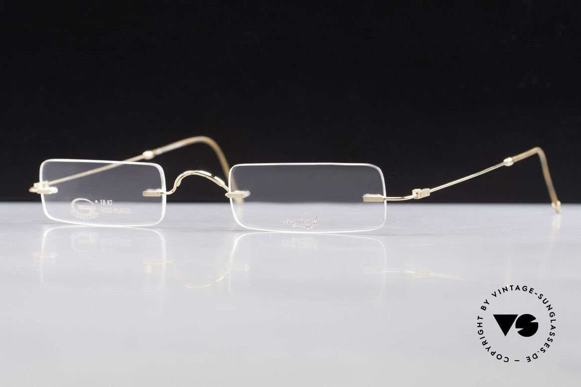 Van Laack L021 Minimalist Reading Glasses 90s, minimalist luxury reading eyeglasses by Van Laack, Made for Men and Women