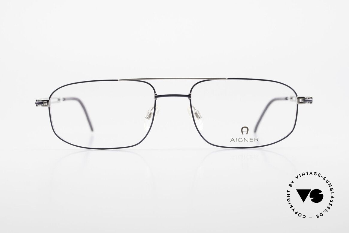 Aigner EA9111 90's Men's Eyeglasses Metal, 90's original Aigner eyewear in cooperation with Metzler, Made for Men
