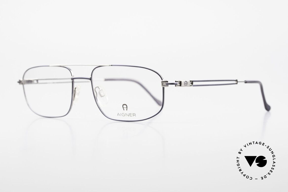 Aigner EA9111 90's Men's Eyeglasses Metal, top-notch quality and very pleasant to wear; lightweight, Made for Men