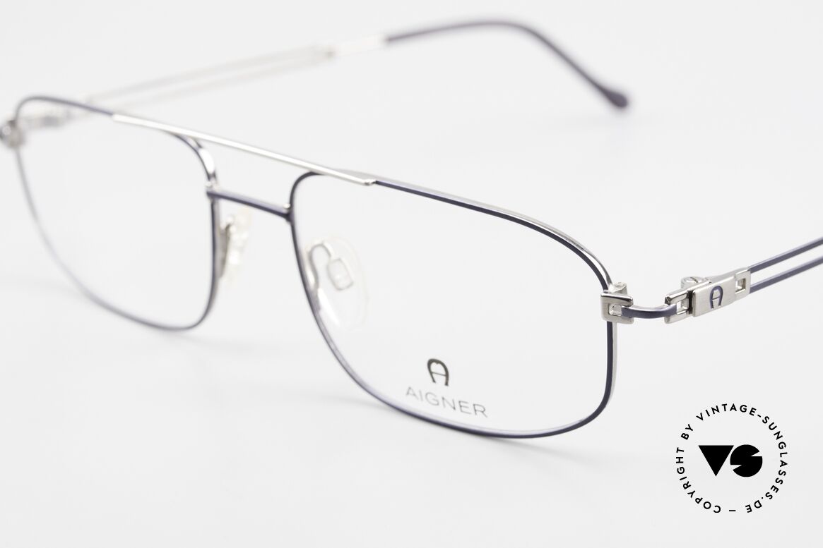 Aigner EA9111 90's Men's Eyeglasses Metal, never worn, NOS (like all our rare 90's men's eyeglasses), Made for Men