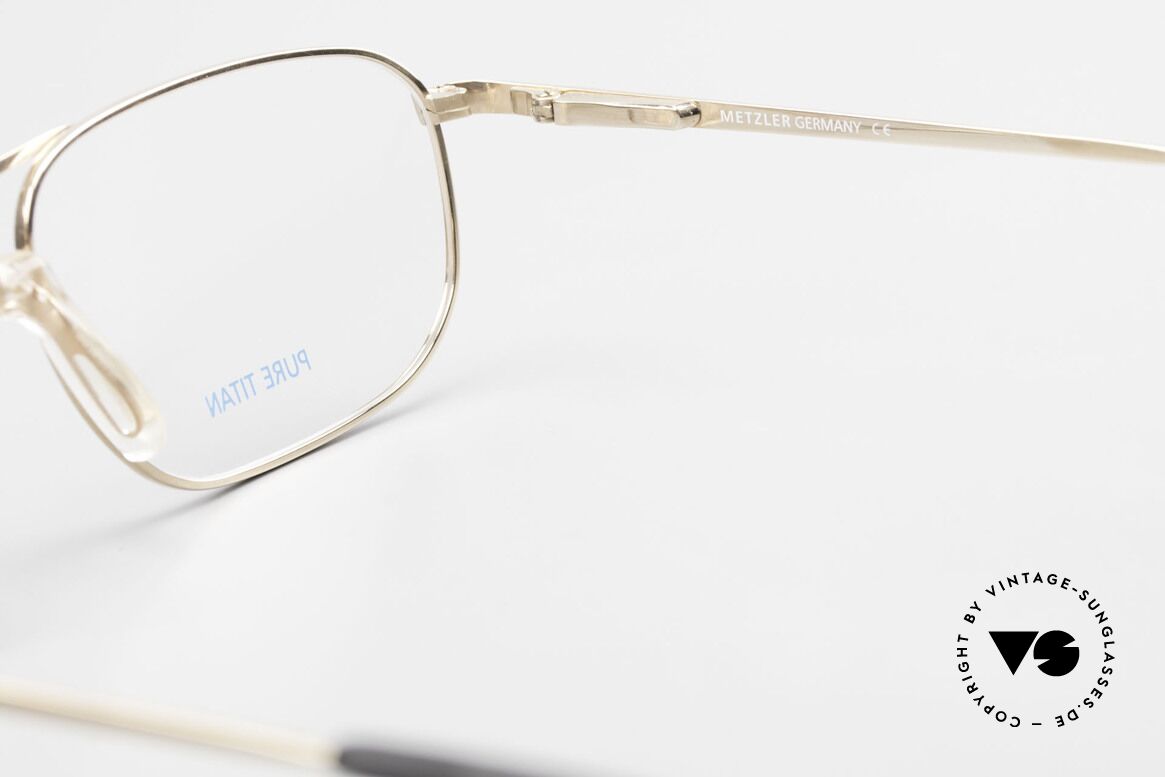 Metzler 1714 Classic Men's Glasses Titan, Size: large, Made for Men