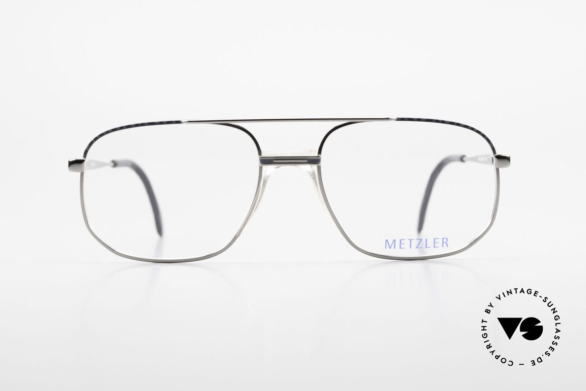 Metzler 7538 Metal Frame With Saddle Bridge, Metzler eyeglasses 7538, col 519, size 56/18, 140, Made for Men