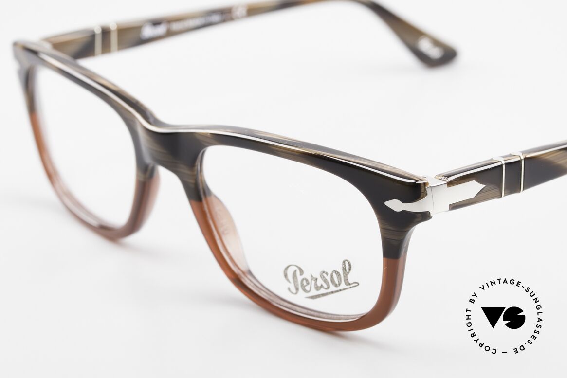 Persol 3029 Small Persol Eyeglasses Unisex, reissue of the old vintage Persol RATTI models, Made for Men and Women