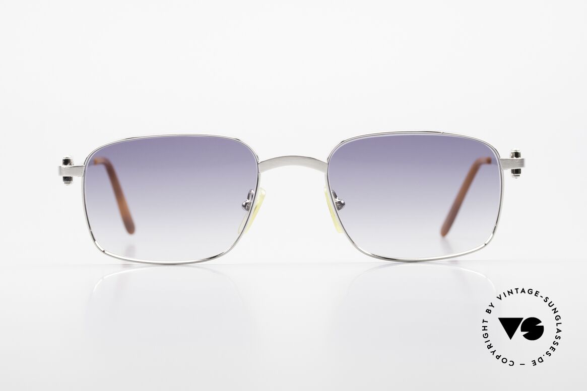 Cartier Temper Luxury Frame With Chanel Case, rare CARTIER vintage luxury sunglasses from 1999, Made for Men