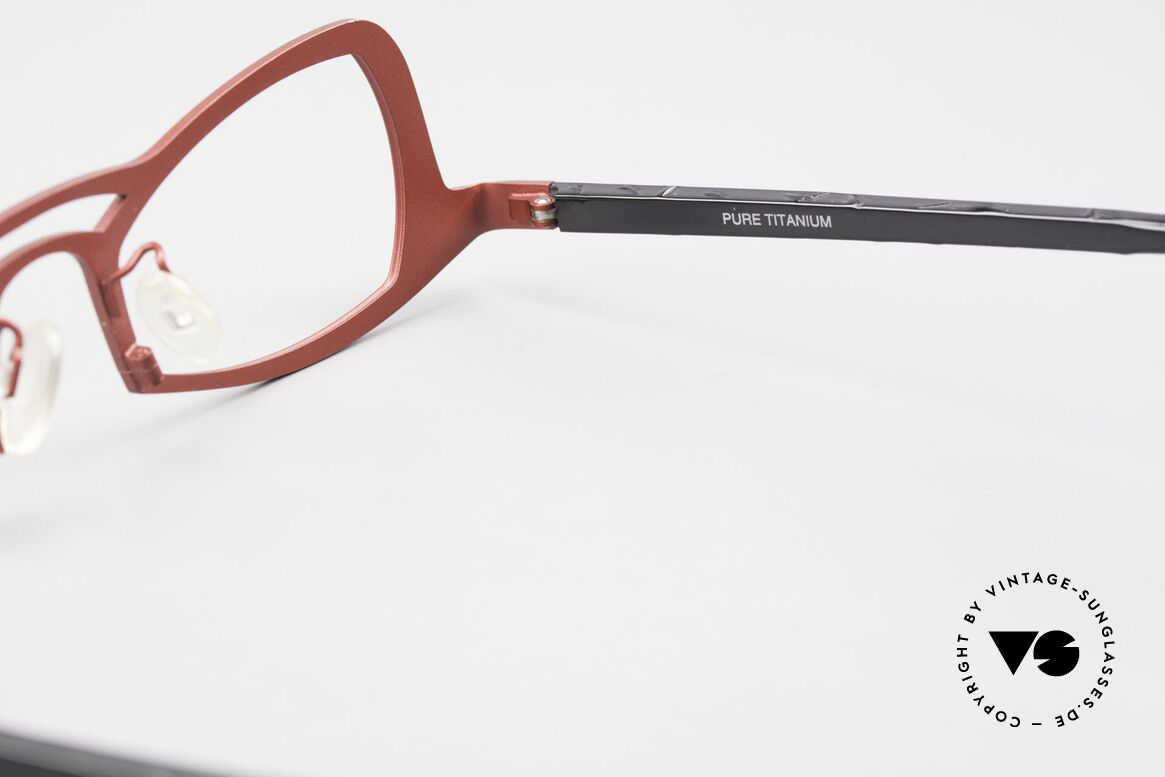 Theo Belgium Eye-Witness JK Pure Titanium Ladies Glasses, Size: medium, Made for Women