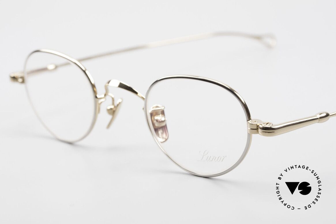 Lunor V 103 Timeless Lunor Frame Bicolor, from the 2011's collection, but in a well-known quality, Made for Men and Women