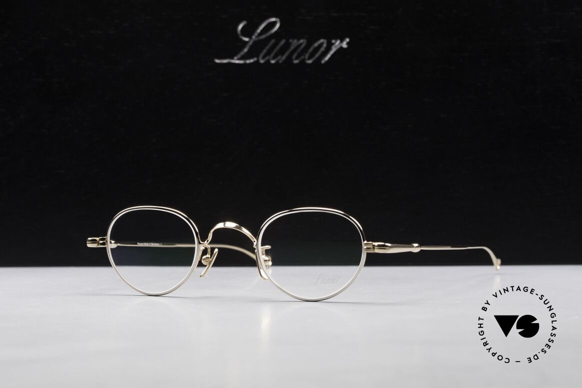 Lunor V 103 Platinum Frame Front, Size: small, Made for Men and Women