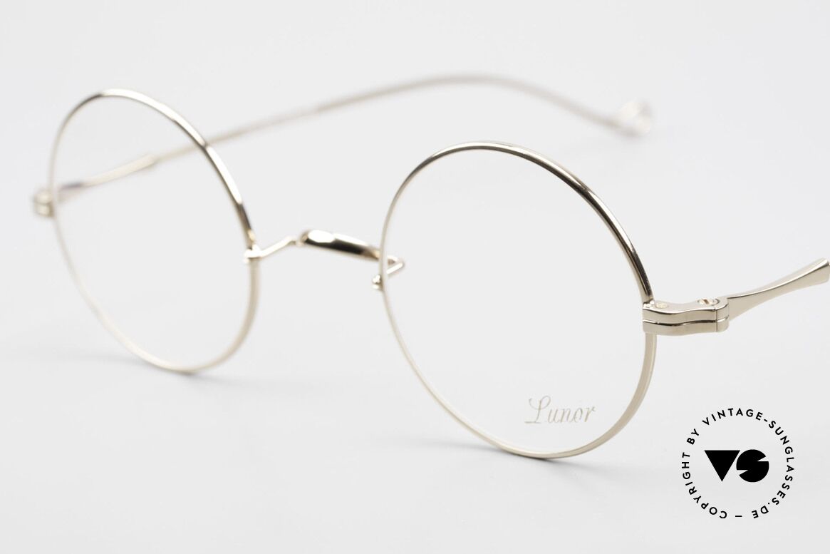 Lunor II 23 Round Frame Special Edition, noble, classy, timeless = a genuine LUNOR ORIGINAL, Made for Men and Women