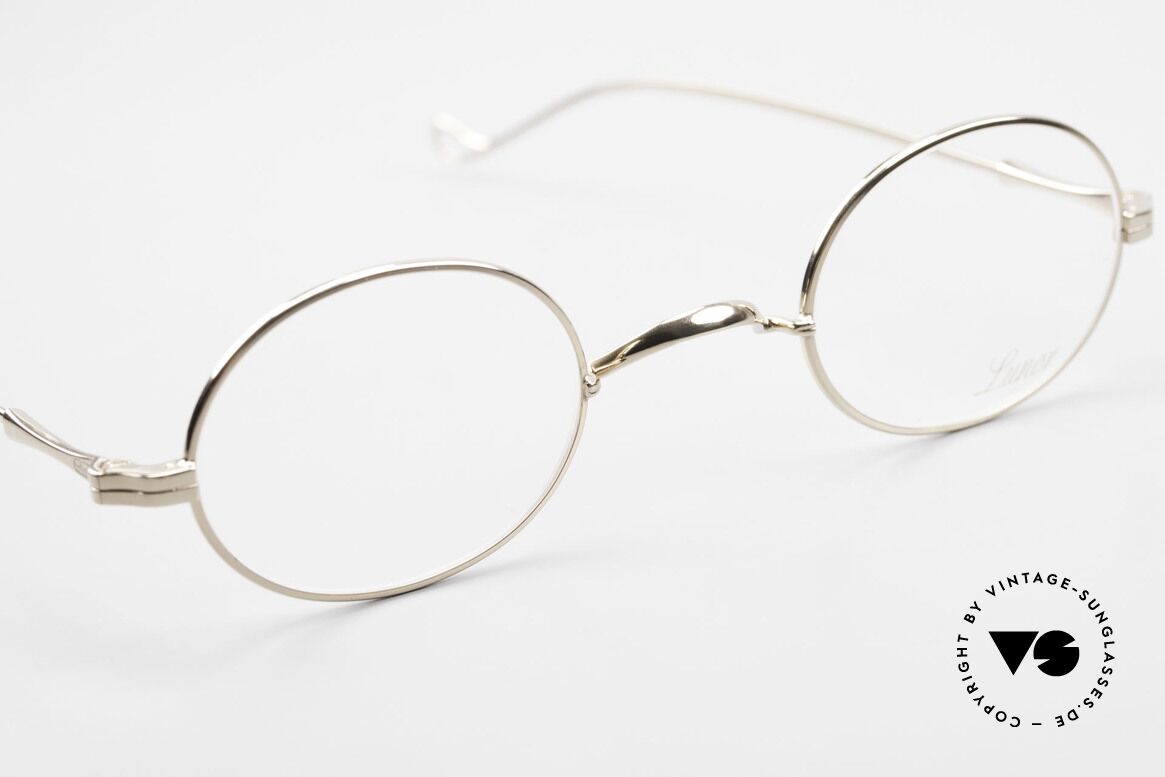 Lunor II 10 Oval Frame Gold Plated GP, unworn single item (for all lovers of quality), true rarity, Made for Men and Women