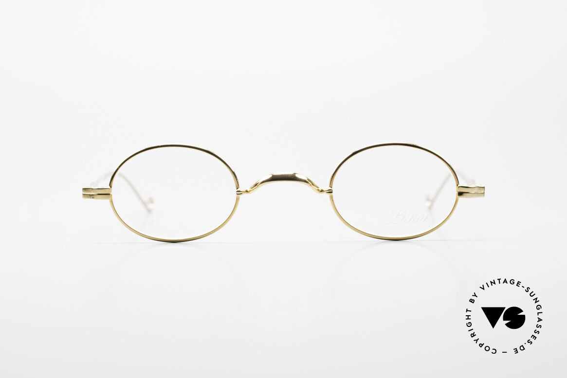 Lunor II 04 Oval XS Frame Special Edition, extra small oval vintage glasses of the Lunor II Series, Made for Men and Women