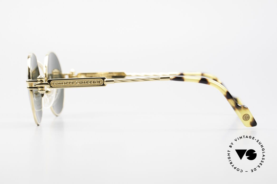 Philippe Charriol 92CPT Insider Luxury Sunglasses 80's, e.g. the Charriol sunglasses are double GOLD-plated, Made for Men
