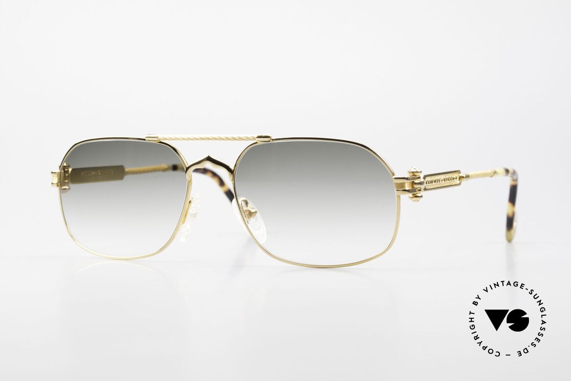 Philippe Charriol 90PP Insider 80's Luxury Sunglasses, square 80's insider sunglasses for all lovers of luxury, Made for Men