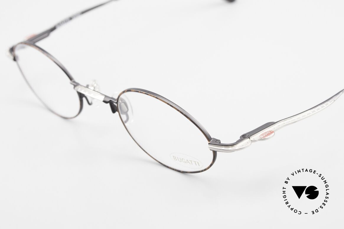 Bugatti 23191 Oval Luxury Eyeglass-Frame, unworn (like all our rare vintage Bugatti eyeglasses), Made for Men