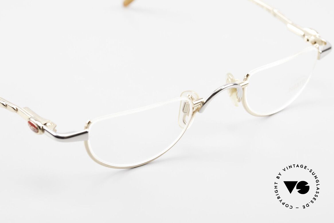 Bugatti 28108 Men's Reading Frame Bicolor, unworn (like all our rare vintage Bugatti eyeglasses), Made for Men