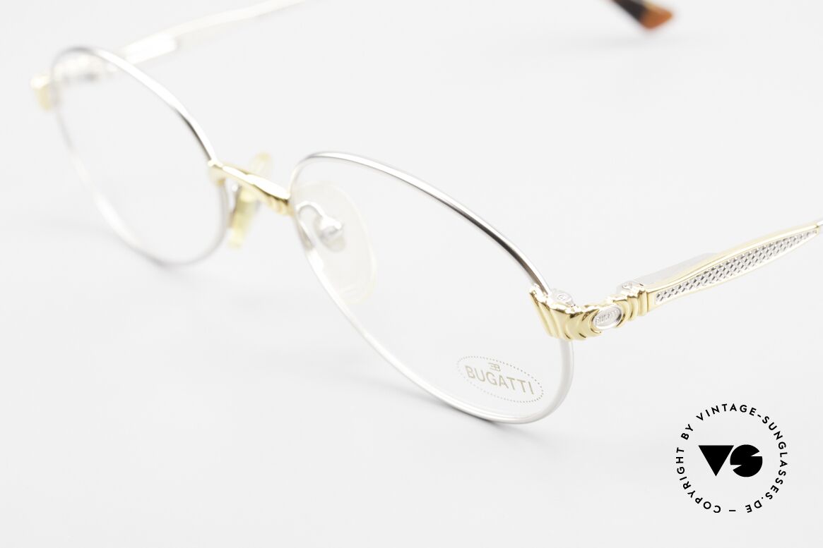 Bugatti 14109 90's Eyeglasses Titanium Men, unworn unicum (like all our rare vintage Bugatti eyewear), Made for Men
