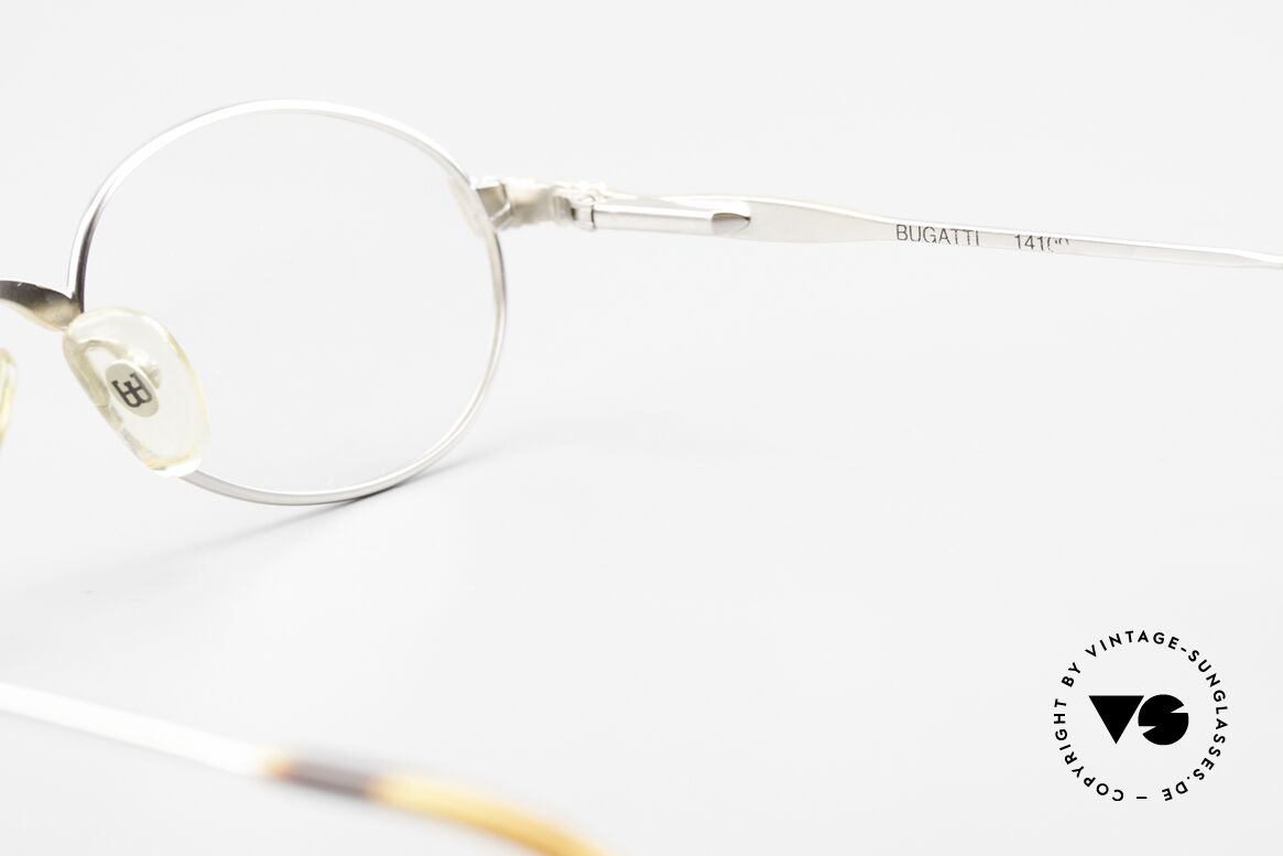 Bugatti 14109 90's Eyeglasses Titanium Men, Size: medium, Made for Men
