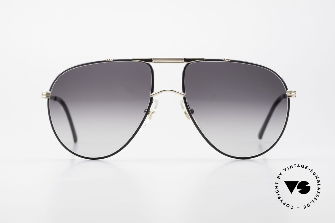 Christian Dior 2248 80's Aviator Large Sunglasses, rare designer sunglasses from 1984; truly 80's vintage, Made for Men