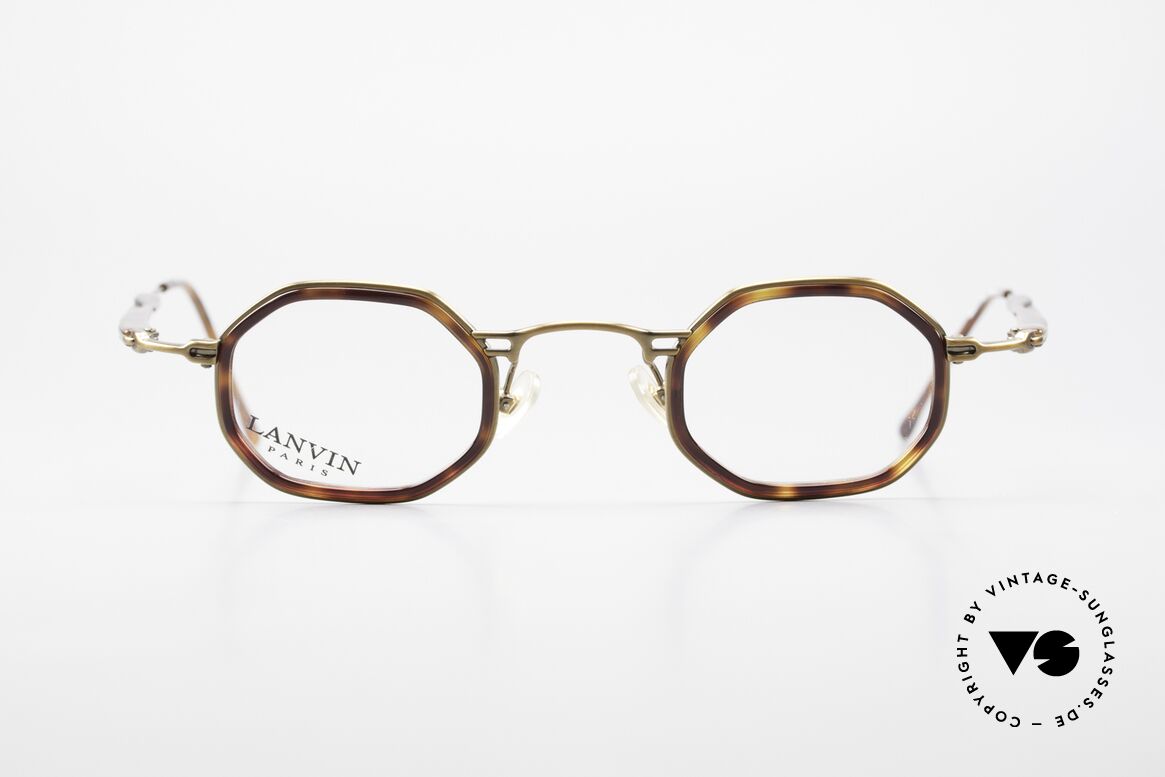 Lanvin 1222 Octagonal Combi Glasses 90's, octagonal 'combi glasses' by LANVIN, PARIS, Made for Men and Women