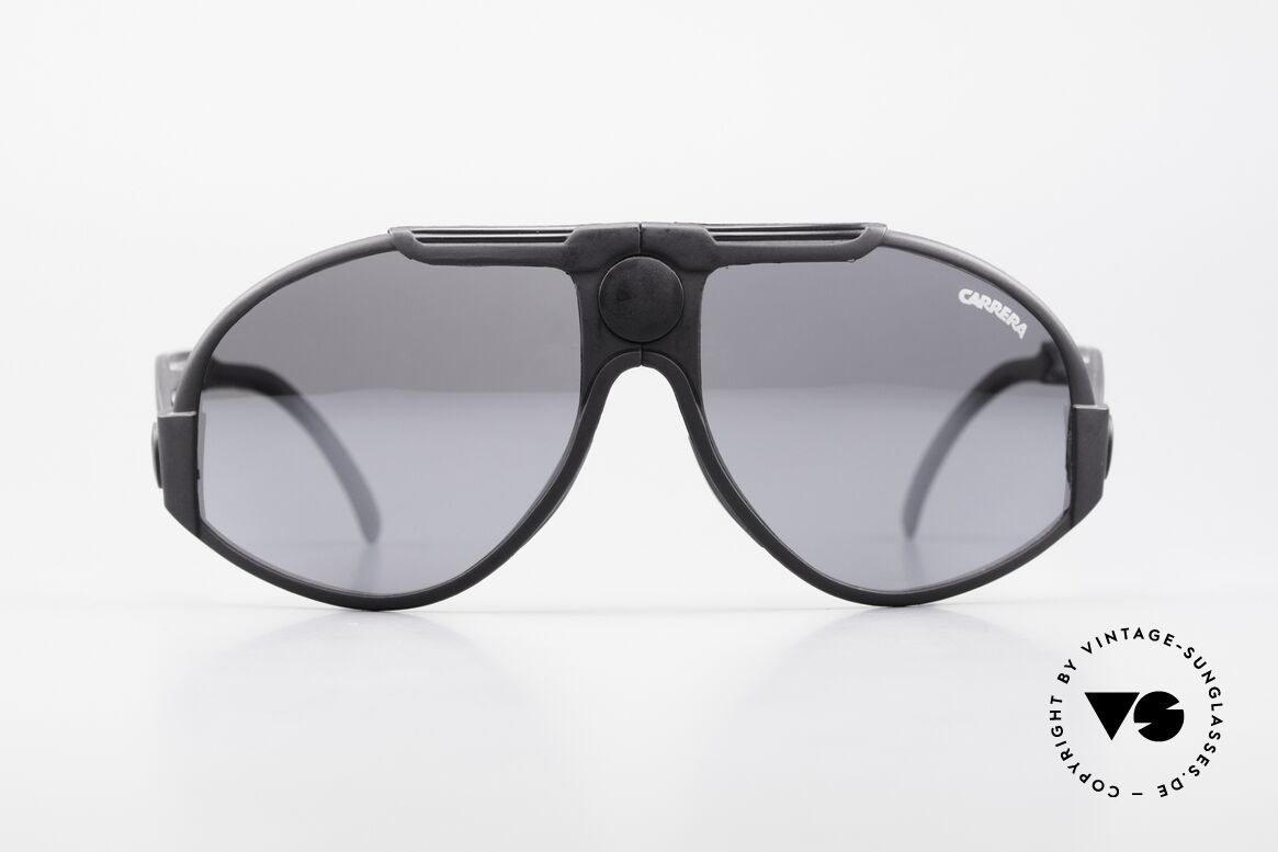 Carrera 5586 Folding Kevlar Sunglasses 90s, premium FOLDING sports sunglasses by CARRERA, Made for Men
