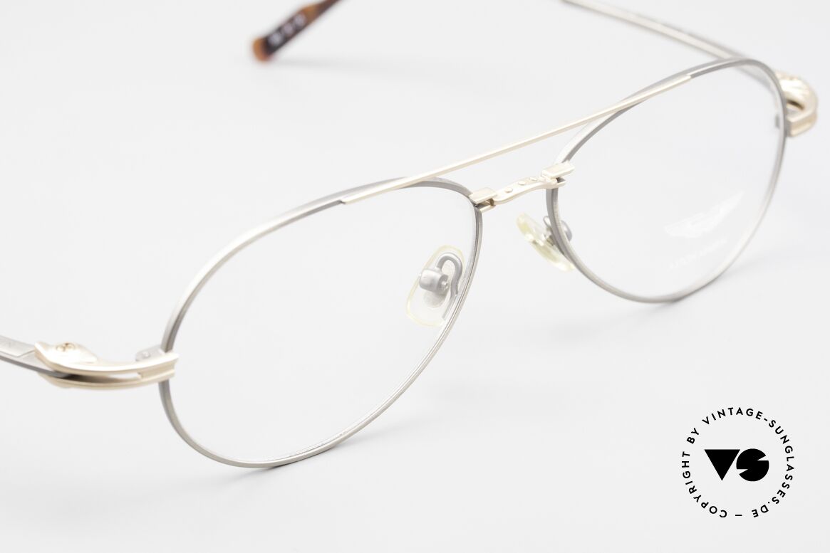 Aston Martin AM49 Titanium Glasses Aviator Style, never worn (like all our rare VINTAGE high-end frames), Made for Men