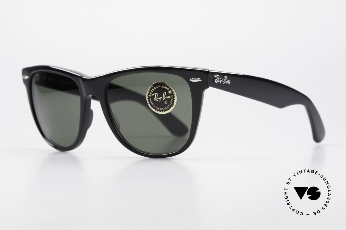 Ray Ban Wayfarer II JFK USA Vintage Sunglasses, original old USA frame (made by Bausch&Lomb), Made for Men
