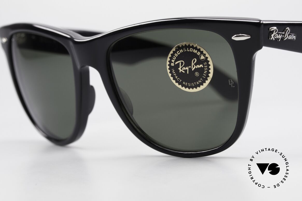 Ray Ban Wayfarer II JFK USA Vintage Sunglasses, unworn model with TINY storage marks; rarity!, Made for Men
