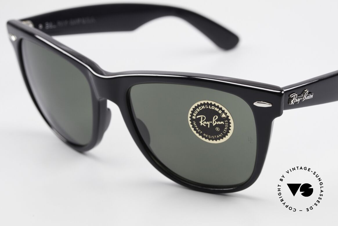 Ray Ban Wayfarer II JFK USA Vintage Sunglasses, orig. G15 mineral lenses with the legendary B&L, Made for Men