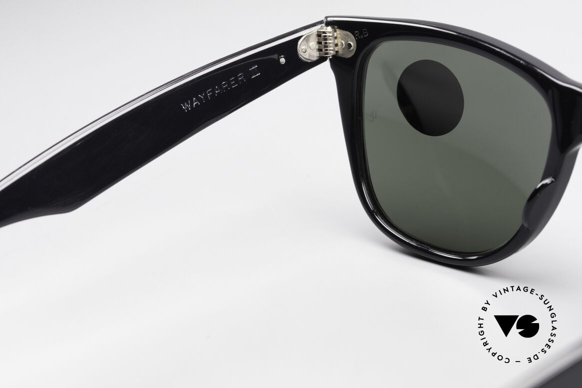 Ray Ban Wayfarer II JFK USA Vintage Sunglasses, Size: large, Made for Men