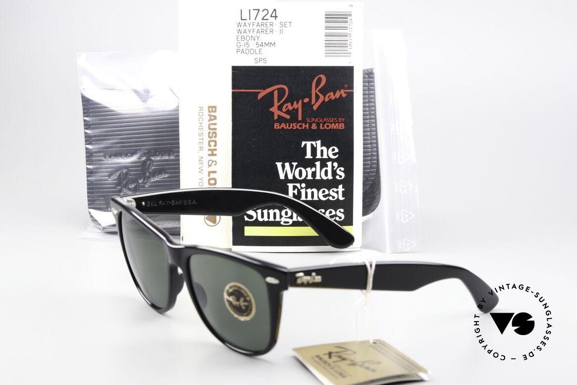 Ray Ban Wayfarer II JFK USA Vintage Sunglasses, Size: large, Made for Men