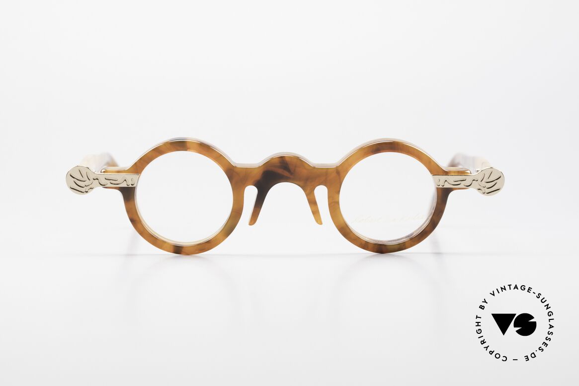 Robert La Roche 657 Round Vintage Glasses 1980's, spectacular RLR eyeglasses design of the 1980's, Made for Women