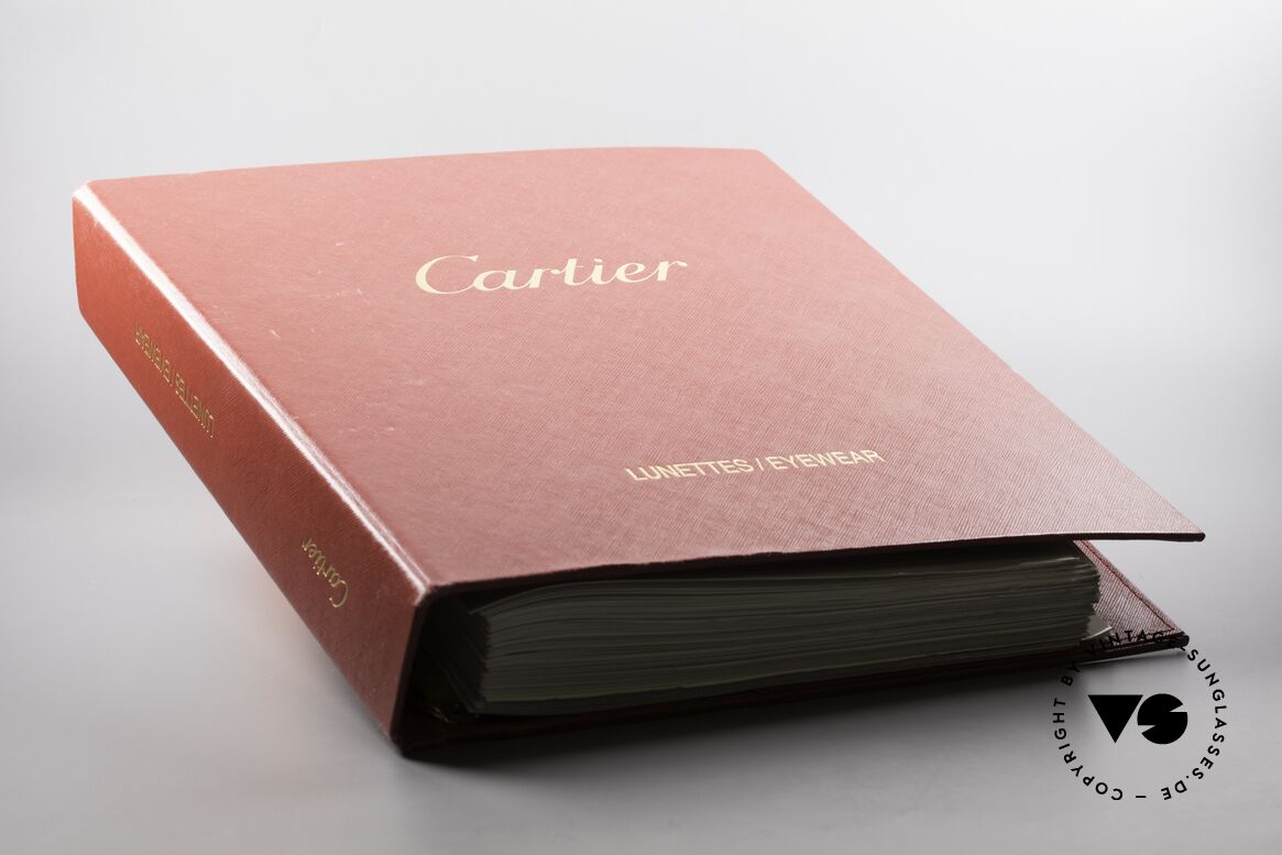 Cartier_ Catalog Cartier Lunettes Eyewear, original Cartier 'Lunette Eyewear' catalogue, Made for Men and Women